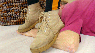 Feel the brutal soles of these shoes!